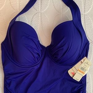 Tommy Bahama pearl solids Tankini Sm/DD cup